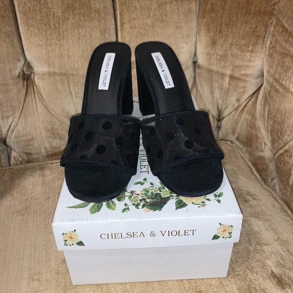 Chelsea Violet Heels 